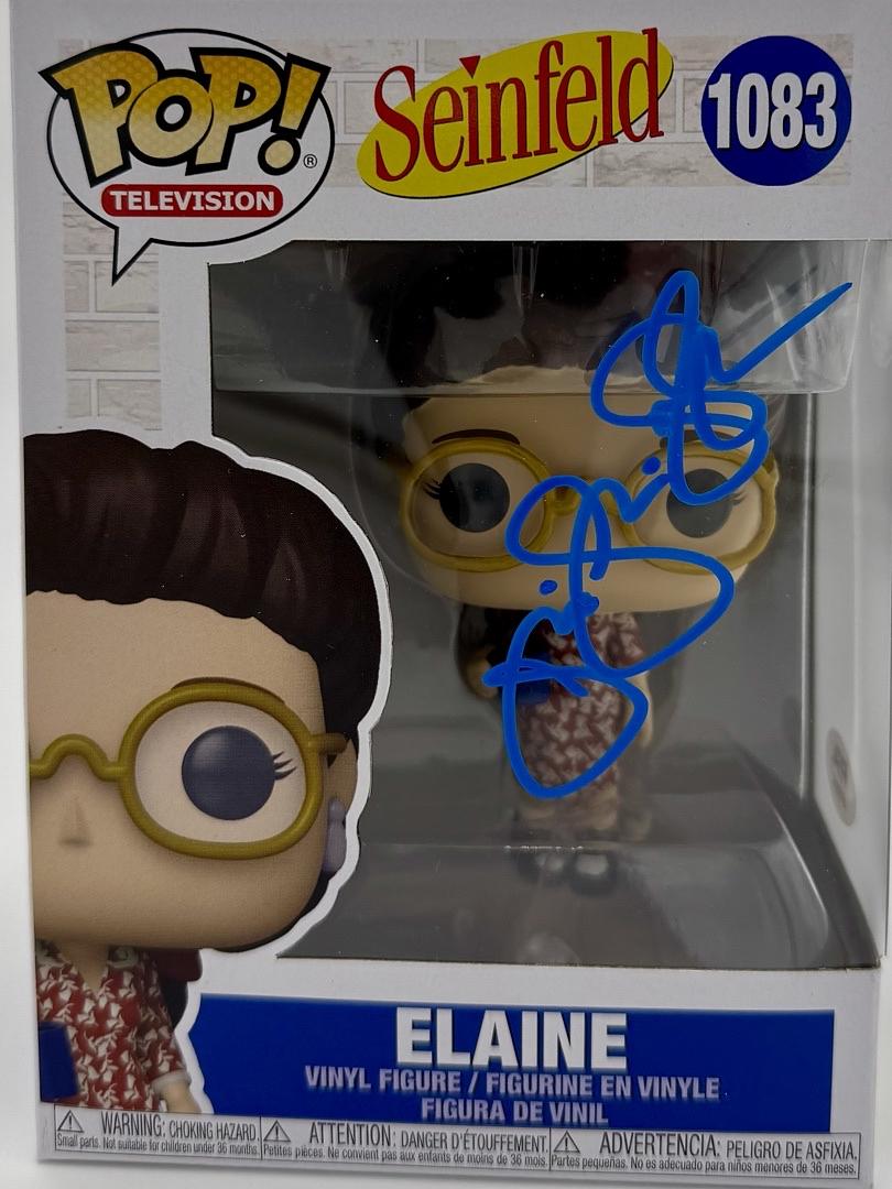 Julia Louis Dreyfus Signed Funko Pop #1083 "Elaine" Seinfeld - PSA COA
